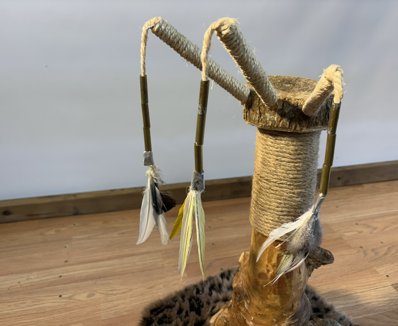 L’Arbrisseau des chatons — création artisanale unique Le Gymnase du Chat