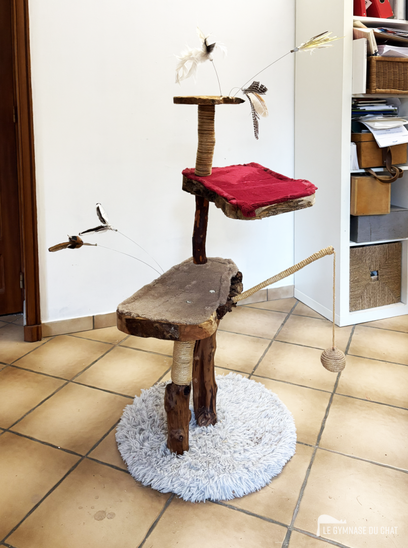 Le Portavion — arbre à chat artisanal Le Gymnase du Chat
