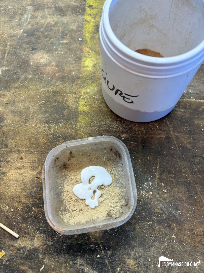 Fabriquer sa pâte à bois maison