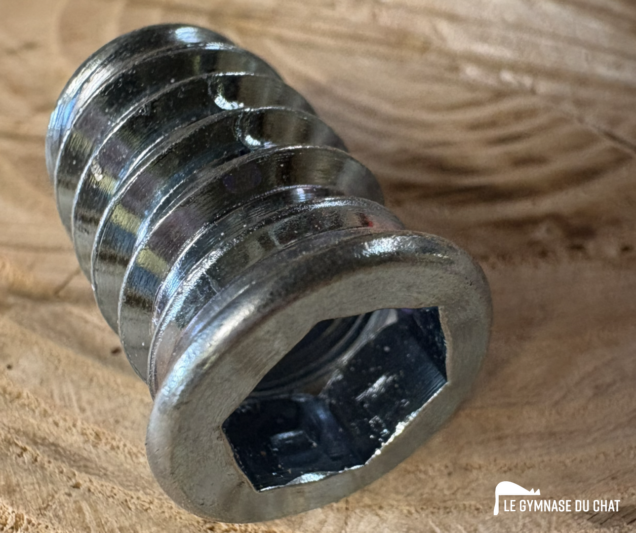 Insert fileté pour bois