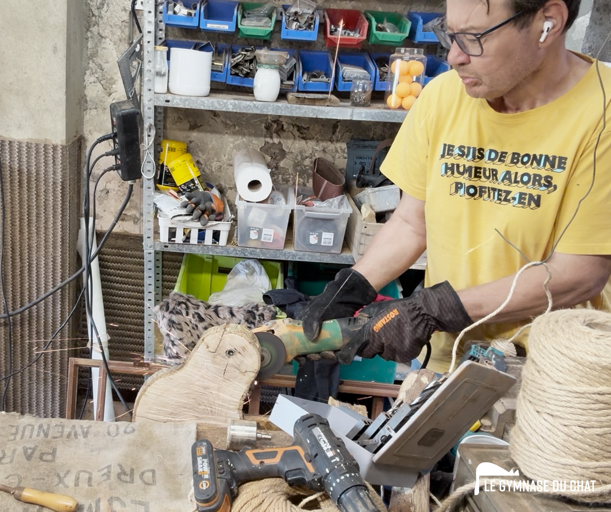 Le montage de la plateforme