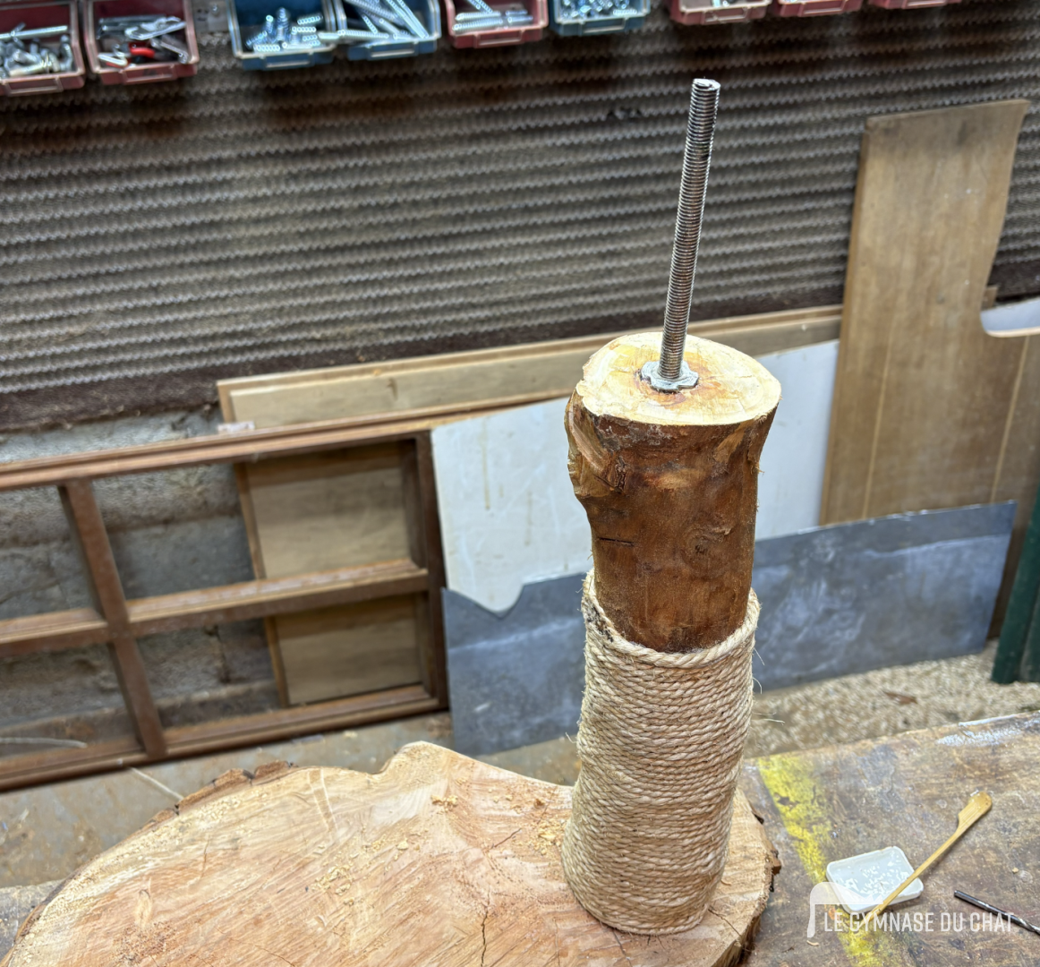 Et voici la fixation